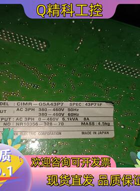 现货安川G5A43P7变频器配件主板YPHT31359驱