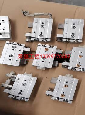 【荣强工控】亚德客滑台气缸HLQL8X20SAS，二手拆机