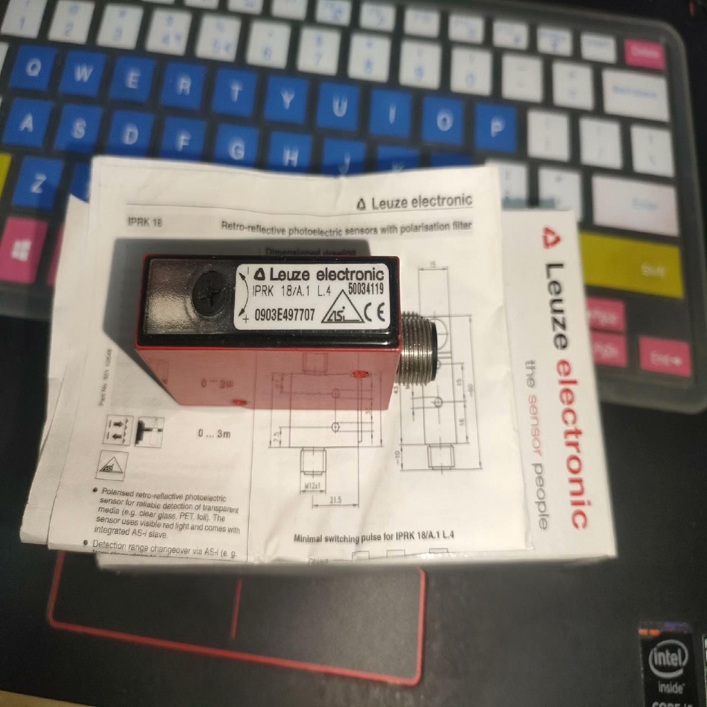 全新原装正品劳易测IPRK18/A.1L.4光电传感器，全新