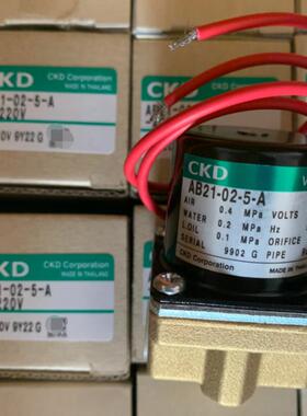 CKD电磁阀AB21-02-5-A-AC220V AB21-02-3-A-AC220V DC24V议价