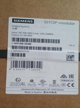 电源6EP1436/1336/1437/1457/1333/1334-3BA10/2AA01/2BA01/3BA00