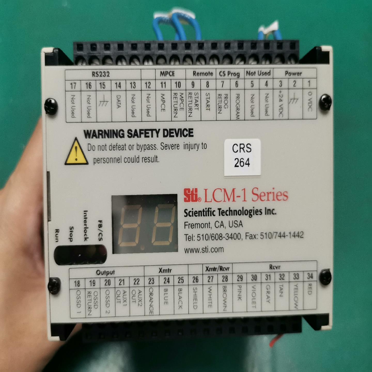 （设备配件）美国1000 LCM拆机1-的-光删STI70116控制高速