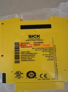 【荣强工控】SICK控制器FX3-XTI084002