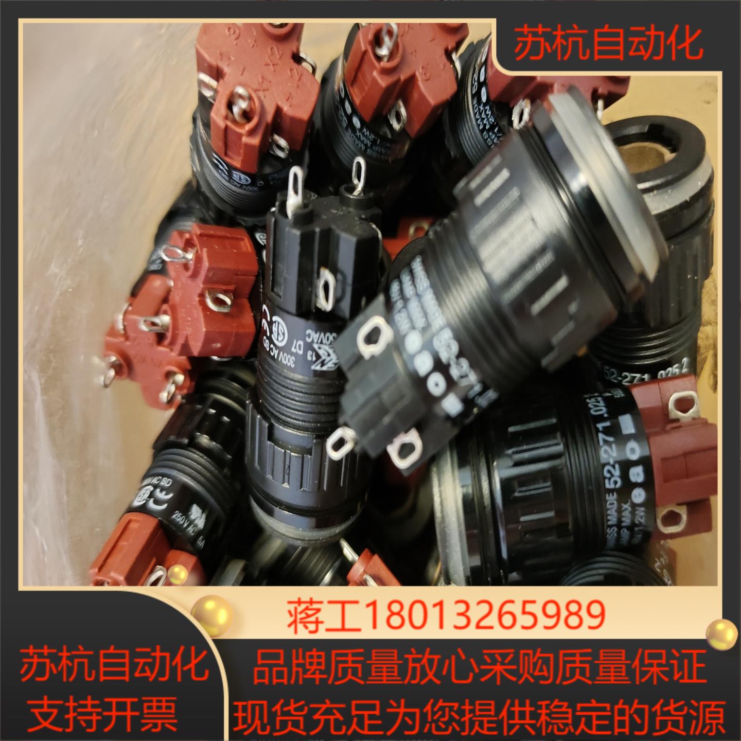 瑞士eao指示灯开关 按钮开关 电源开关 全新正品