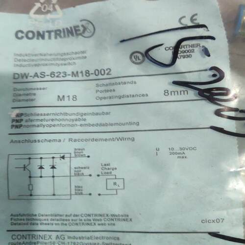 CONTRⅠNEX  DW-AS-623-M18-002