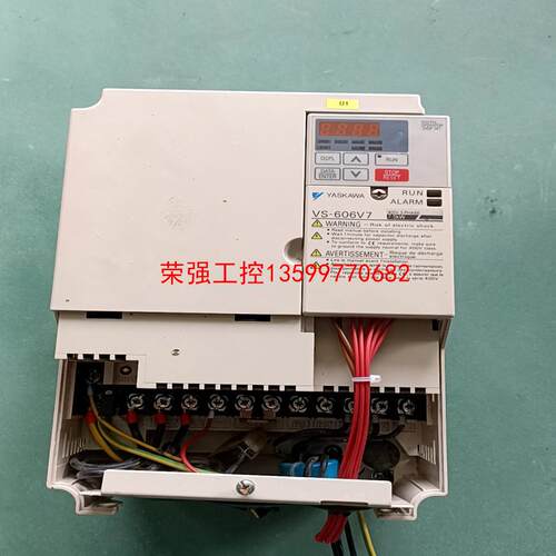 【荣强工控】拆机安川V7变频器7.5KW