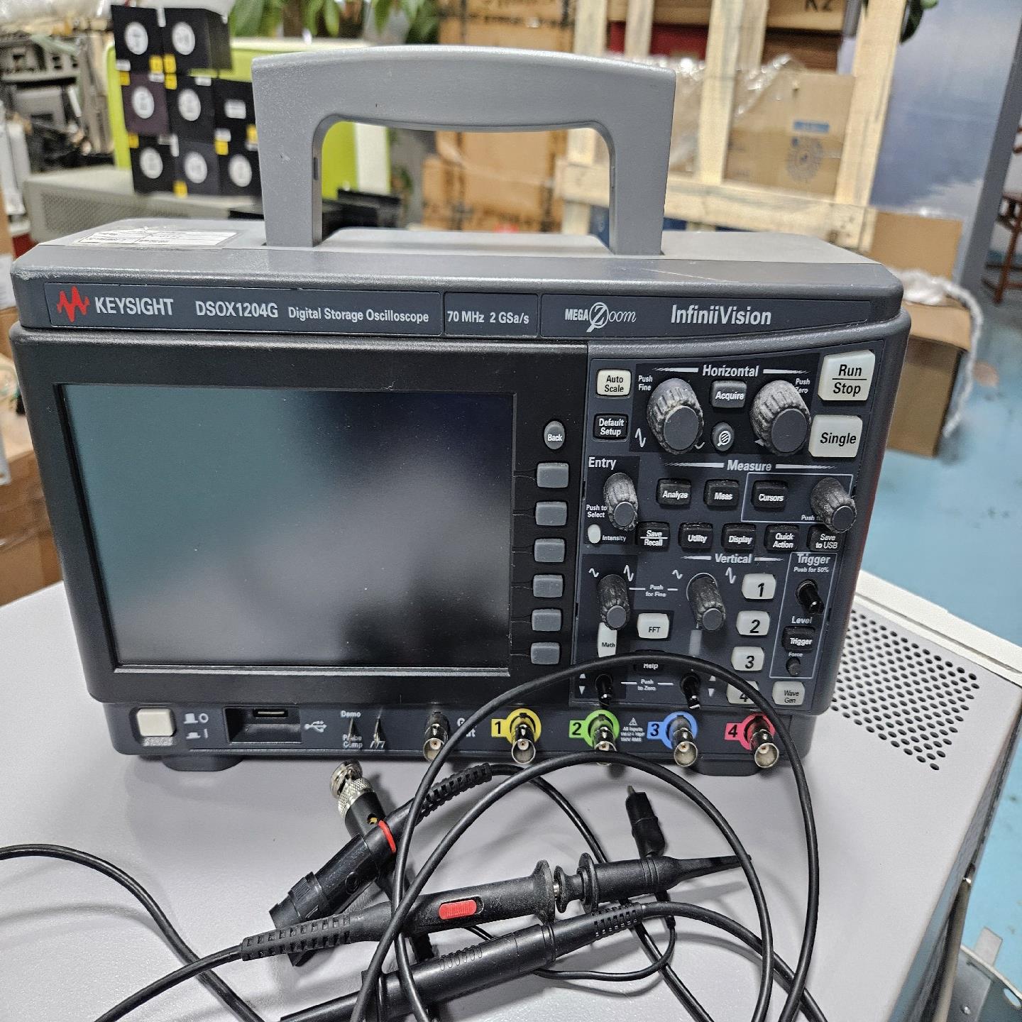 [德峰]是徳keysight dsox1204g数字示波器，70mh