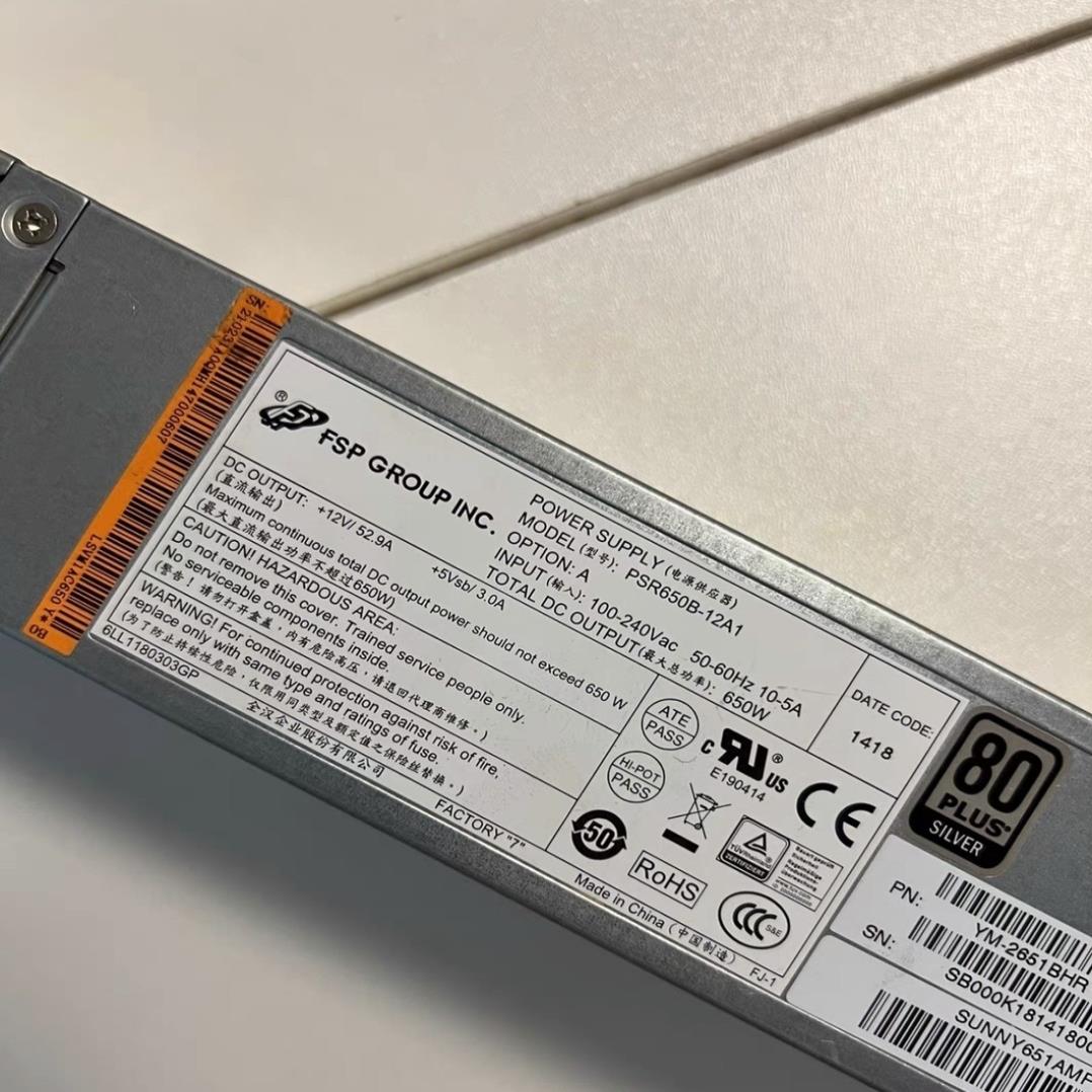 [德峰]好 拆机A1成色12-psr650b