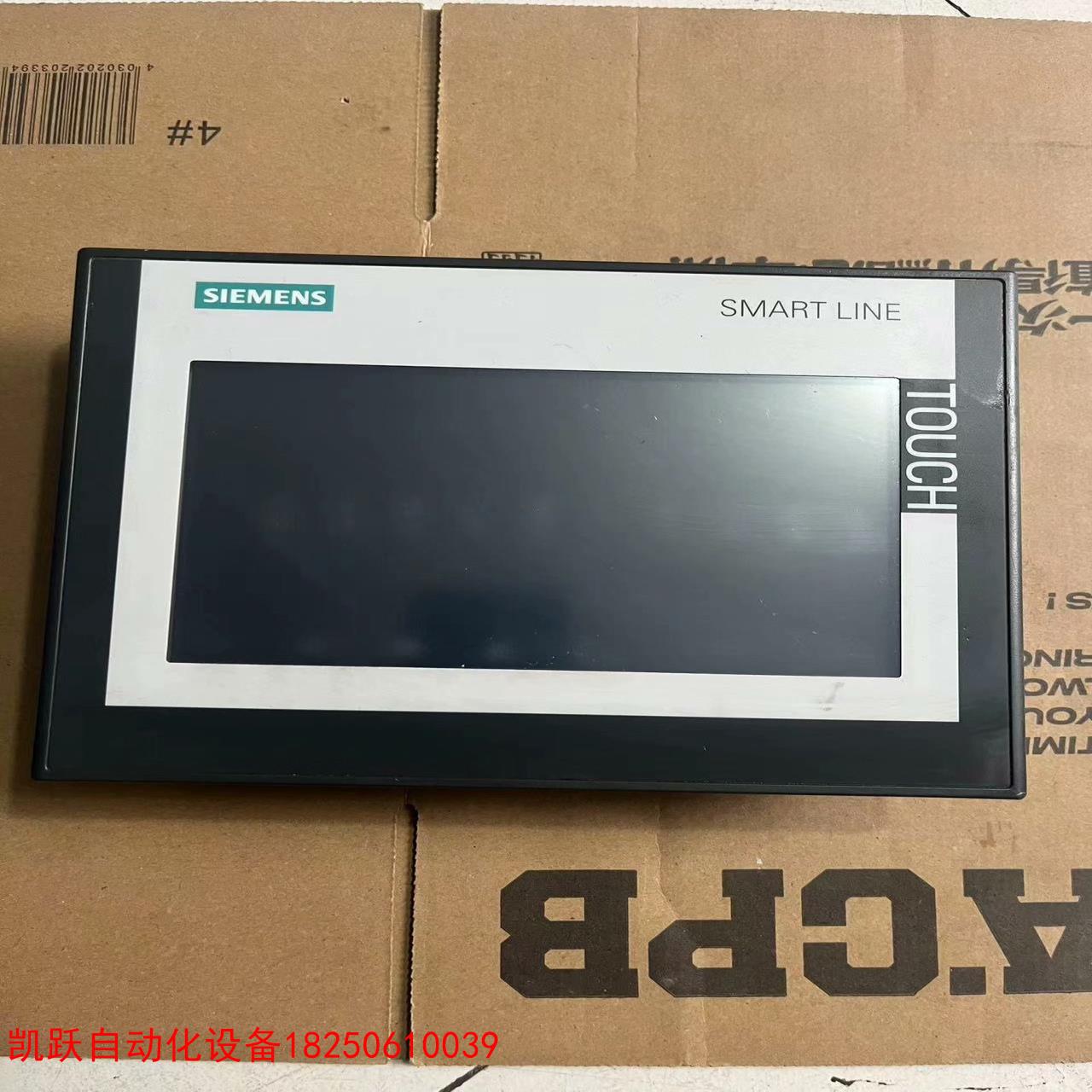 议价拍前请询价~西门子触摸屏，通电功能正常。6AV6 648－0CC