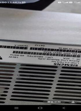 滤波器   1p 6SL3000一0BE21一6AA议价