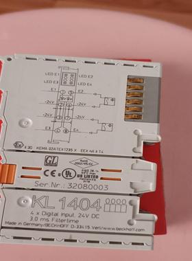 【工控自动化】倍福模块KL1404议价