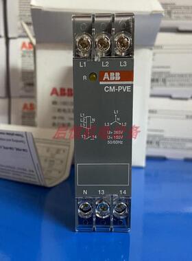 ABB电子测量和监视继电器 CM-PVE 1n/o， L1，2，3=320-460VAC