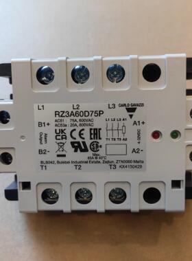 RZ3A60D75P 瑞士佳乐 CARLOGAVAZZI 带