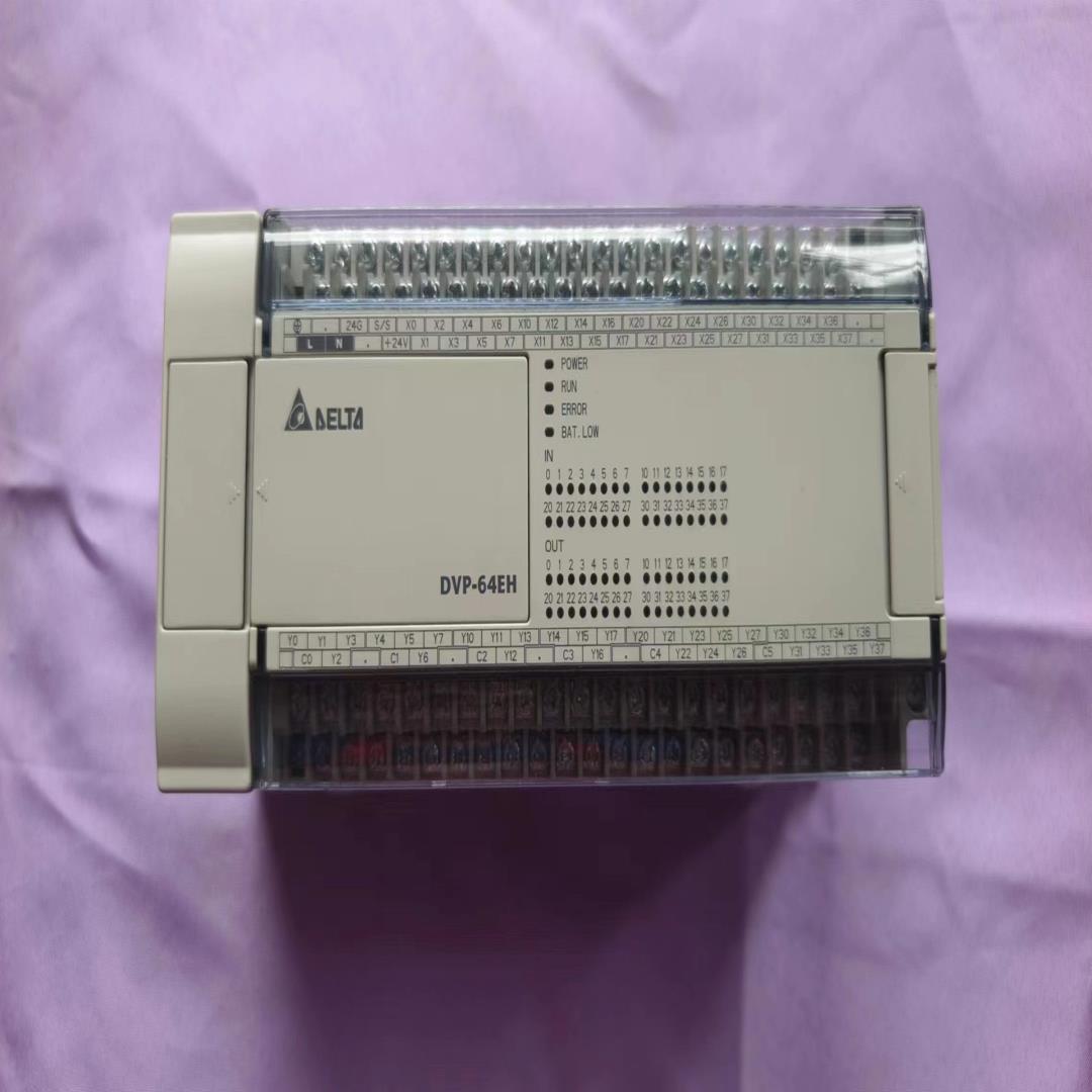 （设备配件）台达 PLC，DVP64EH00T3，实物拍摄，成色新，功能