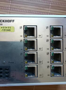 （设备配件）倍福BECKHOFF CU2008-0000   倍福8口以
