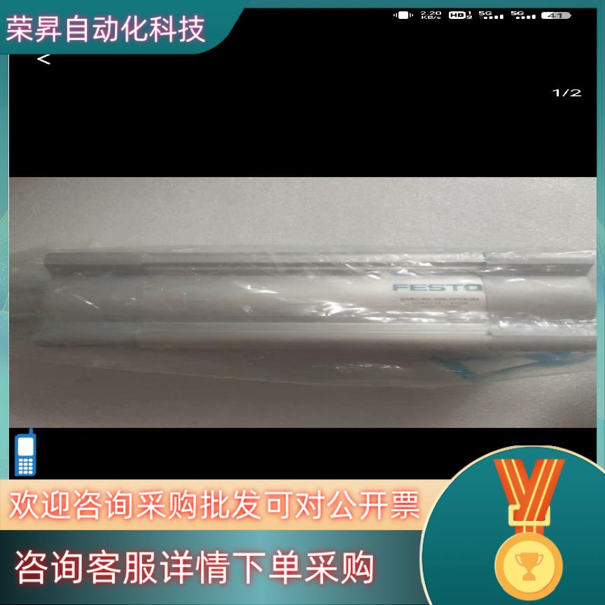 现货FESTO 气缸 DSBC-80-100-PPVA-N3 1