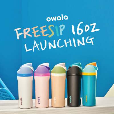 owala Freesip kids 16OZ Drinking Cup Stainless Steel Cup