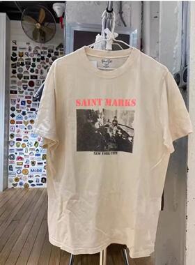 Brandy BM美式复古摇滚乐队纯棉短袖t恤合集女bm宽松oversize上衣