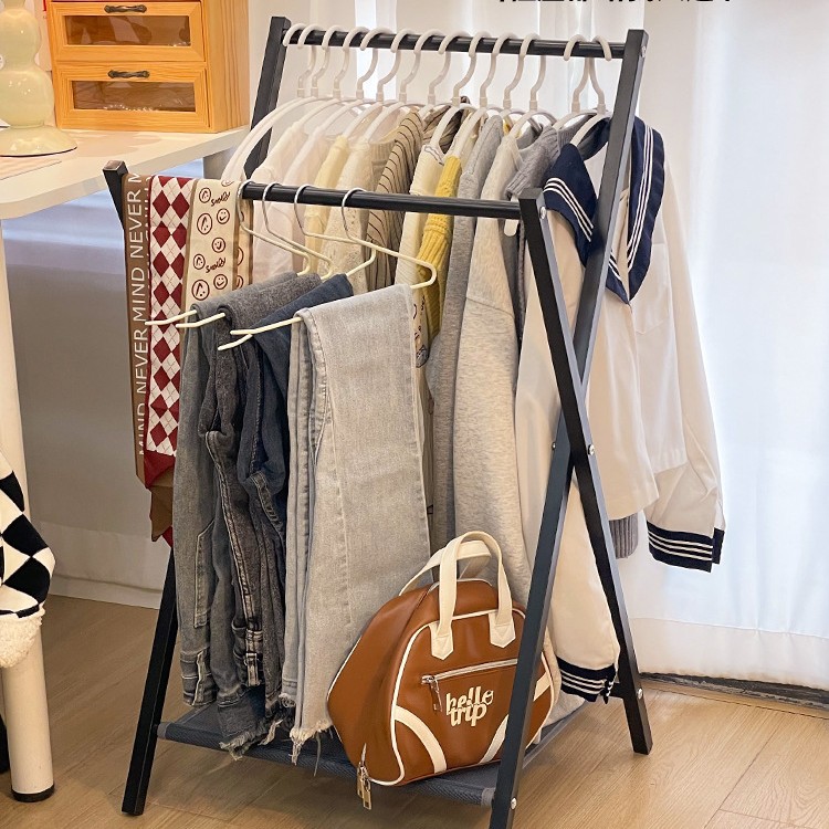 出租屋衣帽架落地卧室临时放衣服