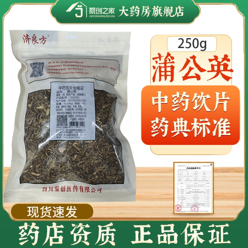 蒲公英250g中药饮片药典标准