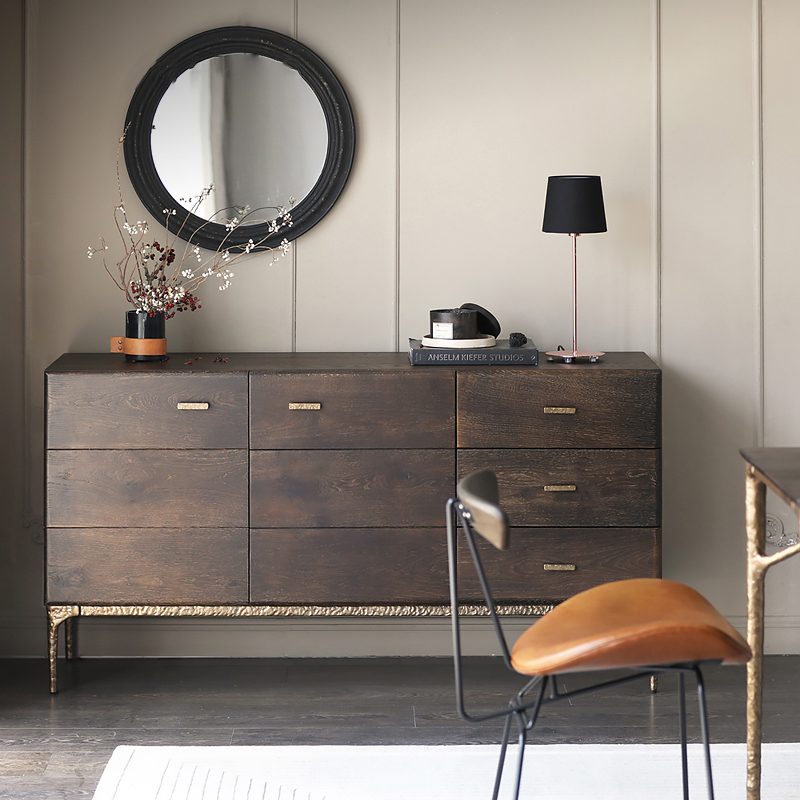 正版英国Square roots/原装进口/YUZU双门3抽边柜T