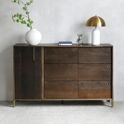 艺术符号/复古法国橡木餐边柜