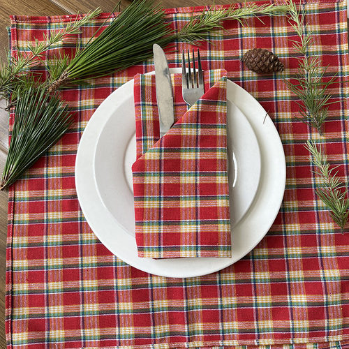 尺寸44X44cm英伦格子手帕