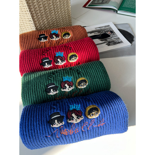 VOBAxTFBOYS联名刺绣围巾