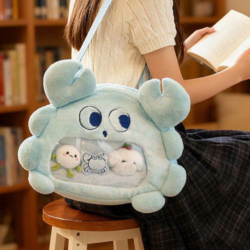 VOBAxTFBOYS毛绒双肩包生日礼物