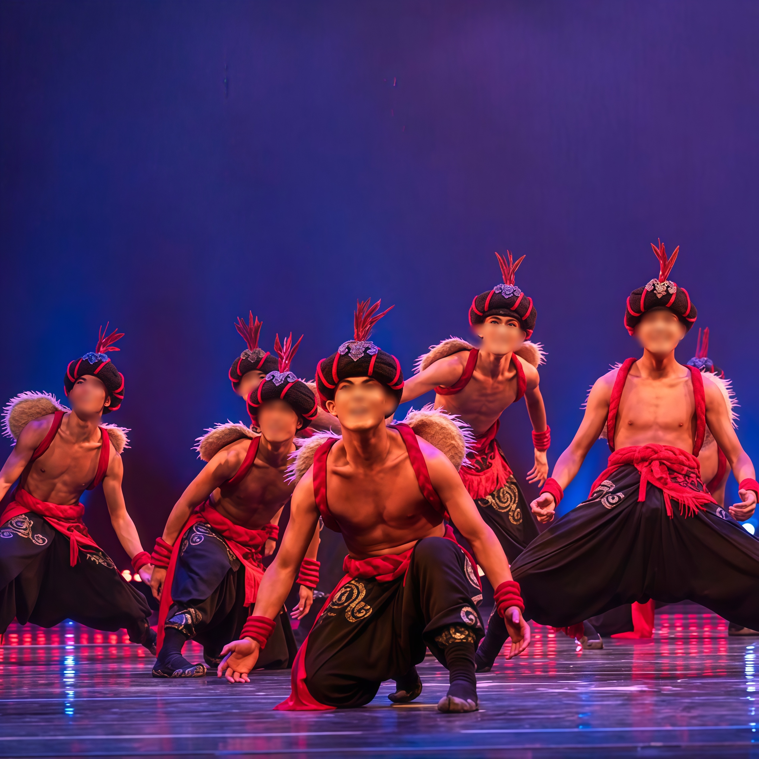 《上红梁》舞蹈服《上红梁》