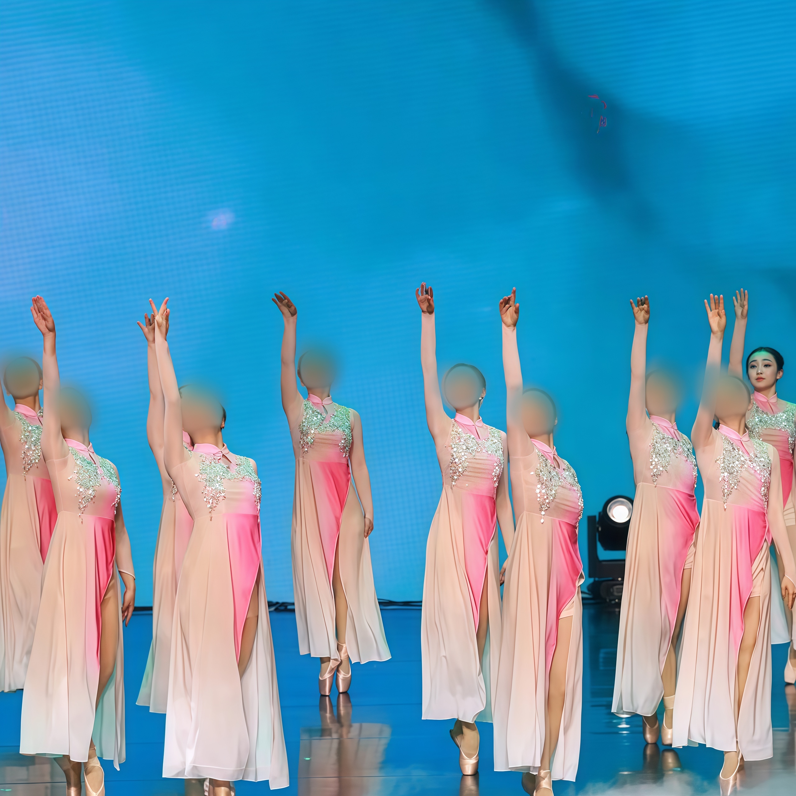 《伊人》现代舞舞蹈服