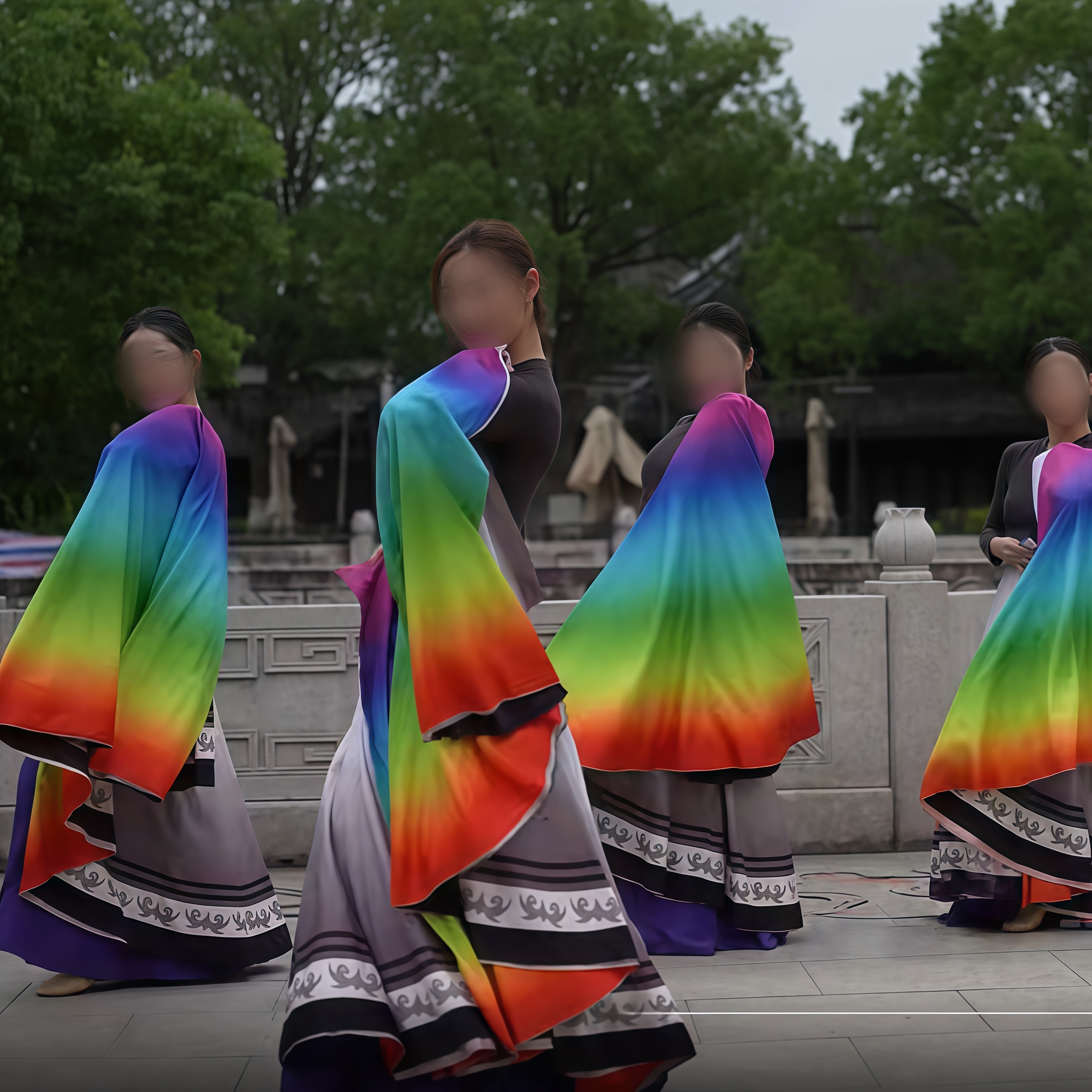 《烬羽》舞蹈演出表演服