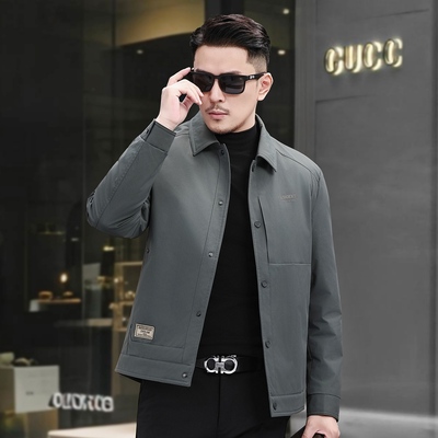 罗蒙专柜正品羽绒服男士