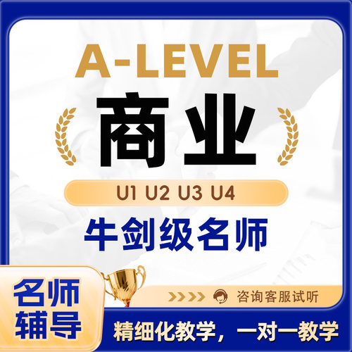 A-Level直播网课英国A-Level高中商业辅导课程培训辅导一对一