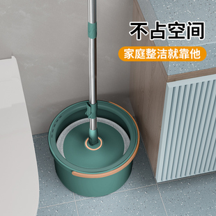 免手洗拖把一拖净家用懒人自动换水木地板清洁神器拖布带桶一整套