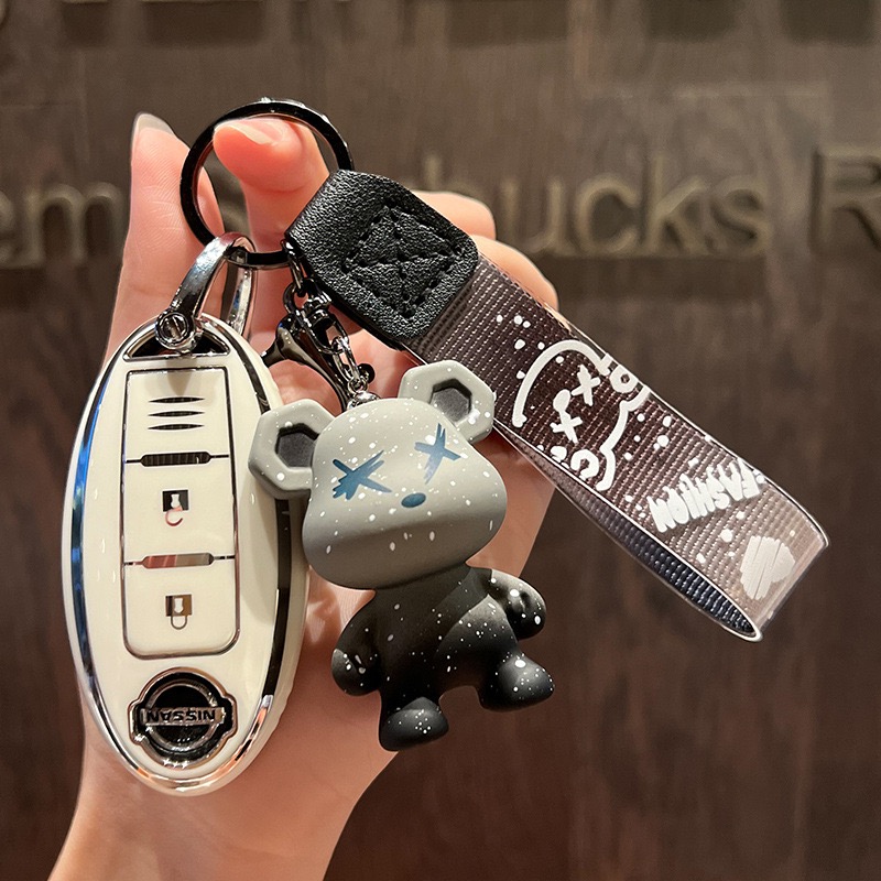 适用英菲尼迪14款ESQ汽车率性/率臻/率动版老款小车钥匙包套扣壳