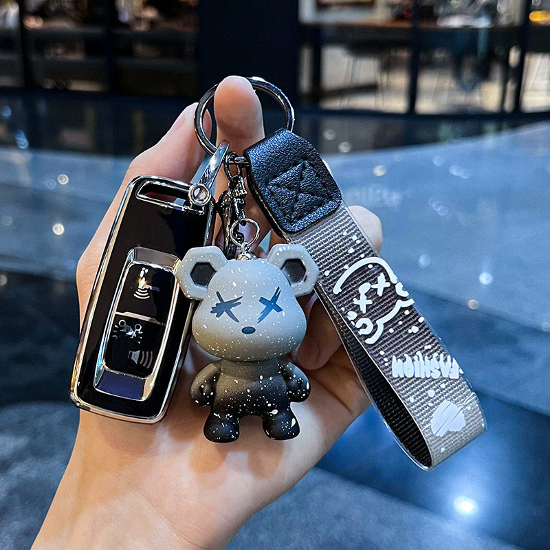 适用于本田摩托车PCX160钥匙套click150 lead125钥匙保护扣壳男女