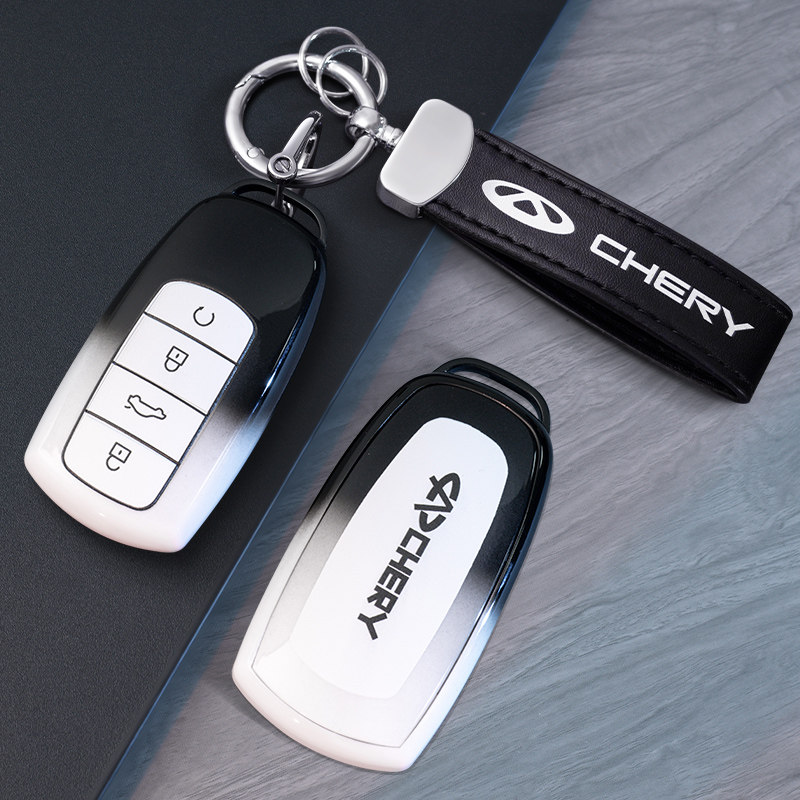 奇瑞瑞虎8plus钥匙套专用瑞虎7鲲鹏版全包瑞虎9探索06保护壳扣包