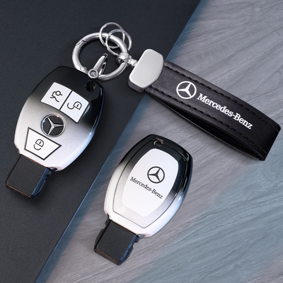 老款奔驰c260l钥匙套E300L专用CLA包cls级R350壳S350L保护套高档