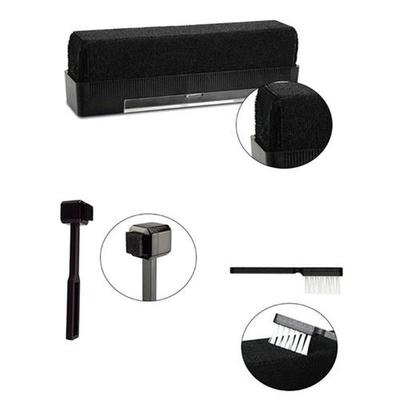 1Set Carbon Fiber Velvet Anti Static Clean Brush Cleaner Rem