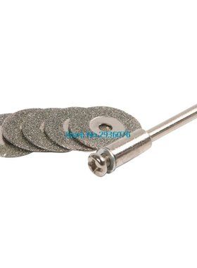 5 PCS 22mm Emery Diamond cutting blades Drill Bit 1 Mandrel