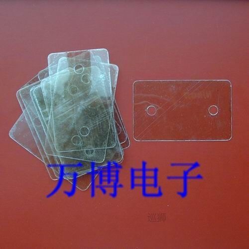 50PCS Japan TOSAI MT-200 24X39MM Natural Transparent Mica Sh