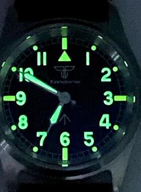 Tandorio Pilot Aviator Diver Watch for Men 36mm NH35A/PT5000