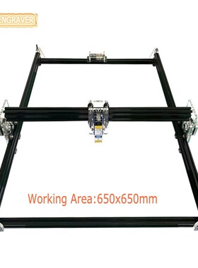65x65cm MINI Laser Engraver 2 Axis Desktop Laser Printer DIY