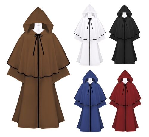 Superhero Horror Cosplay Set Long Halloween Costume Women
