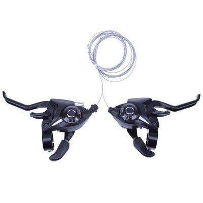 2 Bike Gear Shifters Set MTB Bicycle Gear Shifter/brake Leve