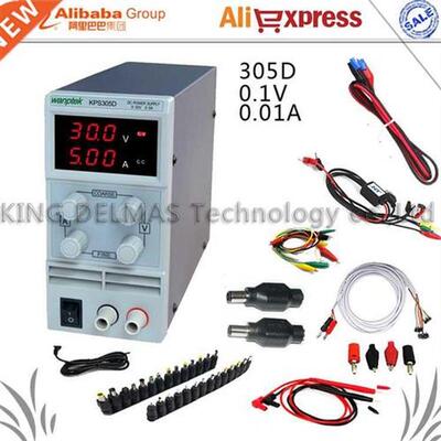305D Digital Adjustable DC Power Supply 30V5V 110-220V Labor