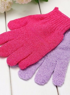 Back Scrub Exfoliating Body Massage Sponge Bath Gloves skin