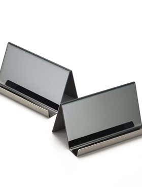 Stainless Steel Business Card Holder For Desk Office Visitin