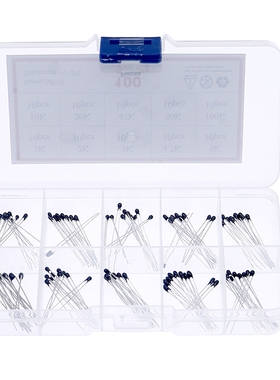 100pcs/Box 10 Values NTC thermistor Thermal Resistor Kit NTC